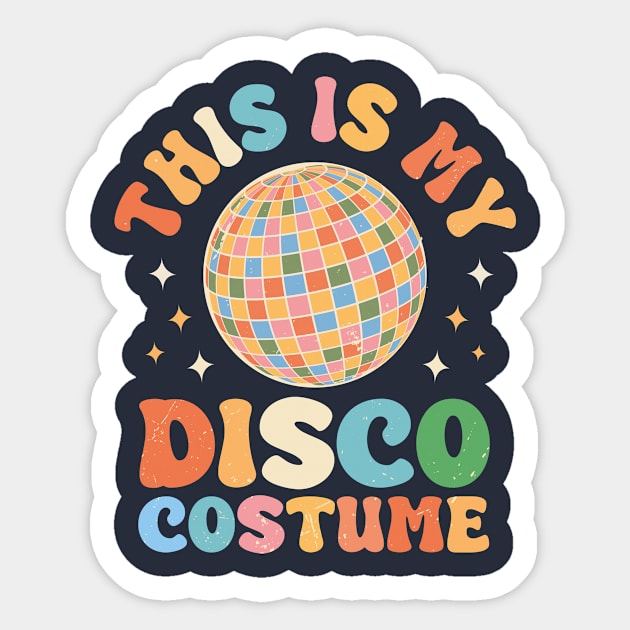 this is my disco costume Sticker by TheDesignDepot